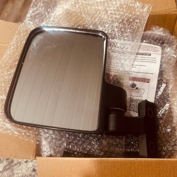 Side mirrors for Polaris ranger. I forgot ours is a 2025 and ordered 2024. - Picture 2 of 10